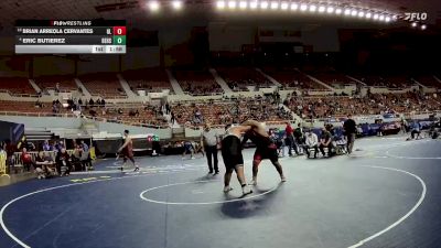 285-D2 Champ. Round 1 - Brian Arreola Cervantes, Glendale High School vs Eric Butierez, Desert Edge High School