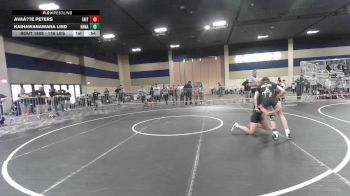 116 lbs Quarterfinal - Avaâ??e Peters, Faito Wc vs Kaihawanawana Lind, Hana Elite