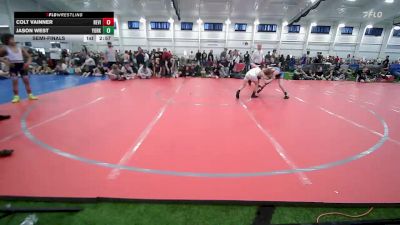 92 lbs Semifinal - Colt Vainner, Revival Pink-EL vs Jason West, Yorktown Wrestling Club-EL