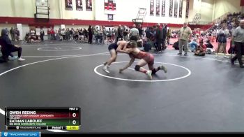 165 lbs Cons. Round 1 - Eathan Labouff, Big Bend Community College vs Owen Reding, Southwestern Oregon Community College