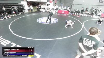 106 lbs Round 2 (16 Team) - Gabriel Camacho, SJWA-GR vs Landon Quirk, TCWA-GR