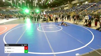 58 lbs Round Of 16 - Lincoln Holker, Westlake vs Eddie Sylva, Black Hills Wr Ac