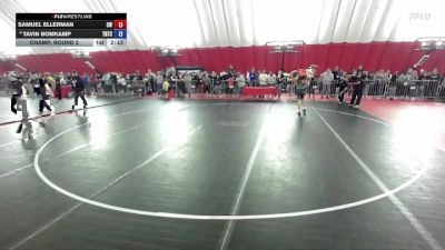138 lbs Champ. Round 2 - Samuel Ellerman, Complete Wrestler vs Tavin Bomkamp, Team Nazar Training Center