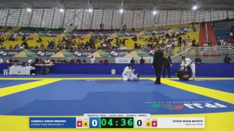 LETICIA OLIVAL BATISTA vs GABRIELA ARROIO MENESES 2026 FPJJ Circuito Paulista GI Etapa 3