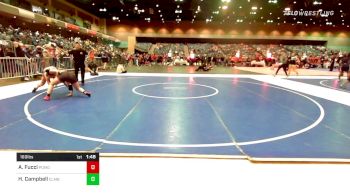 160 lbs Quarterfinal - Anastacia Fucci, Pomona vs Hallie Campbell, Columbia