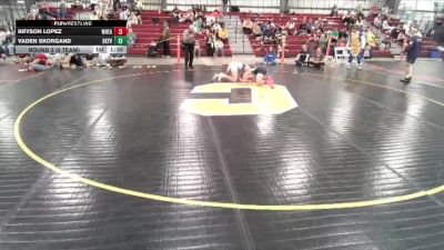 120 lbs Round 2 (8 Team) - Vaden Skorgand, Skyview vs Bryson Lopez, Wheatland