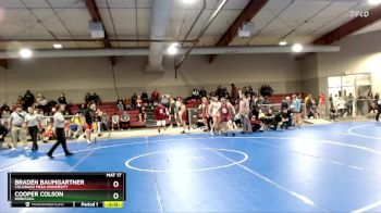 197 lbs Cons. Round 2 - Braden Baumgartner, Colorado Mesa University vs Cooper Colson, Nebraska