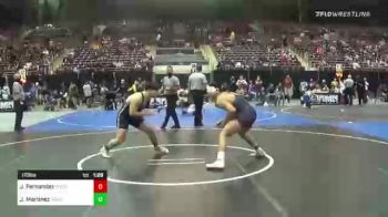 170 lbs Round Of 16 - Joseph Fernandez, Pounders WC vs Jesus Martinez, Tokay