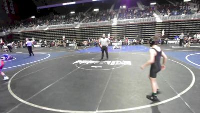 81 lbs Semifinal - Koe Jaramillo, Eastside United vs Henry Gustafson, Grandview Wolves WC