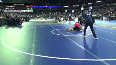 150 lbs Round Of 16 - Ivan Arias, Buchanan (CS) vs Adam Salas, Los Alamitos (SS)