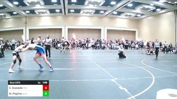 123 lbs Round Of 32 - Carlos Quezada, Paw vs Max Pogline, Goldmans WAR