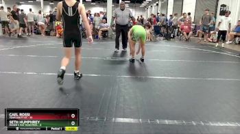 138 lbs Round 3 (6 Team) - Cael Rossi, Team Shutt GT vs Seth Humphrey, Moser`s Mat Monsters