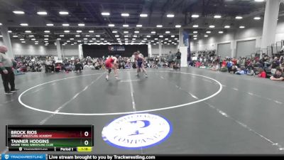 190 lbs Quarterfinal - Brock Rios, Wright Wrestling Academy vs Tanner Hodgins, Shore Thing Wrestling Club