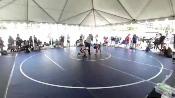 88 lbs Semifinal - Giovani Suarez, Rough House vs Carter Manning, Valiant Training