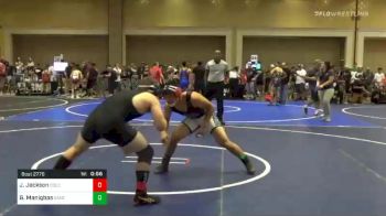 Match - John Jackson, Colony High School vs Garrett Manigbas, Santiago High School