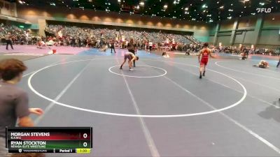 110-120 lbs Round 1 - Morgan Stevens, R.A.W.C vs Ryan Stockton, Nevada Elite Wrestling