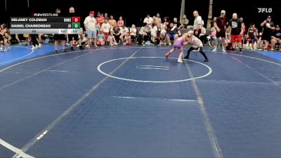 60 lbs Round 2 (6 Team) - Daniel Charboneau, Journeymen Uprising vs Delaney Coleman, RedNose WS