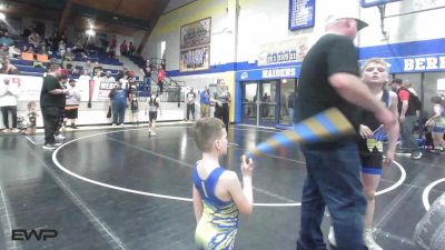 80 lbs Rr Rnd 3 - Matthew Lesher II, Mojo Grappling Academy vs Dawson Richards, Berryhill Wrestling Club