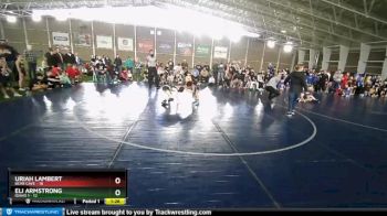 71 lbs Quarters & Wb (16 Team) - Eli Armstrong, Idaho 1 vs Uriah Lambert, Bear Cave