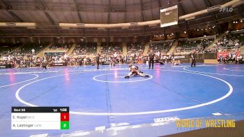 100 lbs Semifinal - Edgar Kopel, BOLD vs Anson Lastinger, Cardinal Wrestling Club