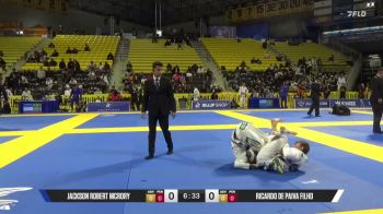 Ricardo De Paiva Filho vs Jackson Robert McRory 2026 World Jiu-Jitsu IBJJF Championship