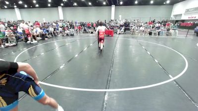 132 lbs Drew Dawson, Team Oregon vs Jameson Thomas, Team Alabama