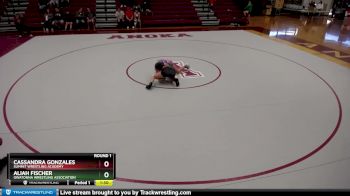 138 lbs Round 1 - Cassandra Gonzales, Summit Wrestling Academy vs Aliah Fischer, Owatonna Wrestling Association