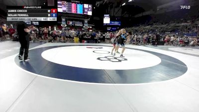 157 lbs Cons. Sub-rd Of 32 - James Chicco, NY vs Nolan Ferrell, WI