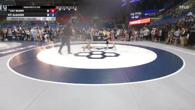 130 lbs Champ. Rd Of 16 - Lily Blenk, NY vs Kit Alsaker, WI