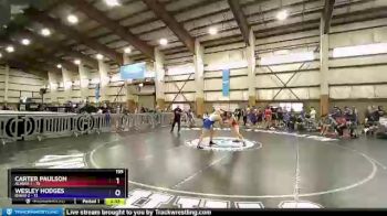 195 lbs Placement (16 Team) - Carter Paulson, Alaska 1 vs Wesley Hodges, Idaho 2