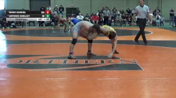 141 lbs Semifinal - Mark Samuel, Roanoke College vs Antonio Shelley, Baldwin Wallace