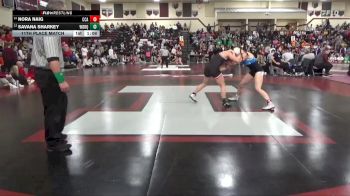 125 lbs 11th Place Match - Savana Sharkey, Western Dubuque vs Nora Naig, Clear Creek-Amana