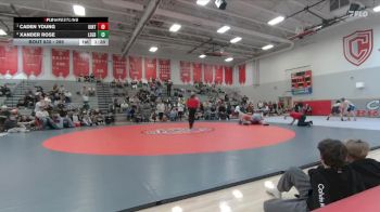 285 lbs 1st Place Match - Caden Young, Uintah vs Xander Rose, Legend