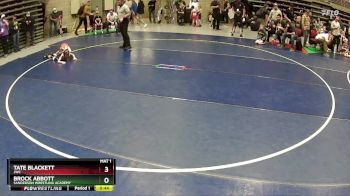 54 lbs Champ. Round 1 - Tate Blackett, JWC vs Brock Abbott, Sanderson Wrestling Academy