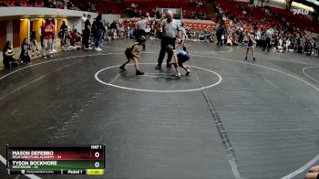 44-48 lbs Cons. Round 2 - Tyson Bockmore, Westshore vs Mason DeFebbo, Felix Wrestling Academy