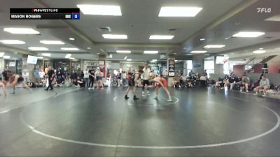 132 lbs Quarterfinal - Rider Seguine, Team Real Life Wrestling vs Mason Rogers, Buzzsaw Wrestling Club