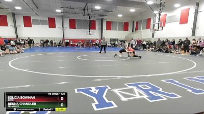 126 lbs Champ. Round 3 - Renna Chandler, Tri-Valley vs Solicia Bowman, Boise