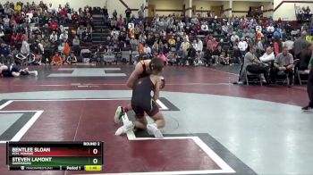 138 lbs Round 2 - Steven Lamont, Harrisburg vs Bentlee Sloan, PCM, Monroe