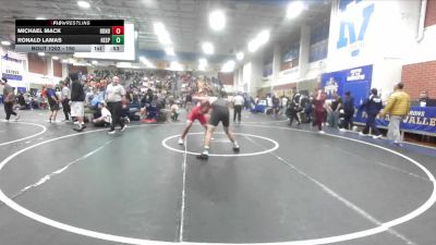 190 lbs Cons. Round 3 - Ronald Lamas, Hesperia vs Michael Mack, Redondo Union
