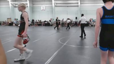 110 lbs Round 4 (8 Team) - Collin LaForge, Mat Assassins Black vs Kayden Dorsey, Savage WA
