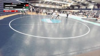 141 lbs Semifinal - Jaden Friel, Brockport vs Andrew Schaen, Ursinus