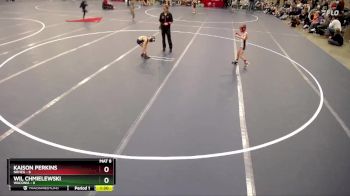 52 lbs Quarterfinals (8 Team) - Kaison Perkins, NRHEG vs Wil Chmielewski, Waconia