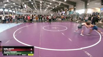 80 lbs Cons. Round 2 - Karl Hauch, Jflo Trained vs Elijiah Mooney, Carrollton Thunder Wrestling