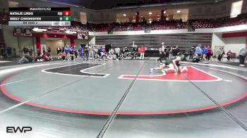 135 lbs Rr Rnd 2 - Natalie Lindo, Piedmont High School Girls vs Seely Chronister, El Reno HS Girls