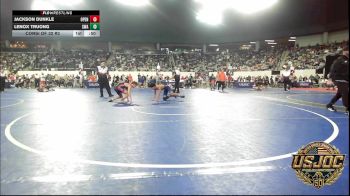 119 lbs Consi Of 32 #2 - Jackson Dunkle, Open Mats vs Lenox Truong, Shelton Wrestling Academy