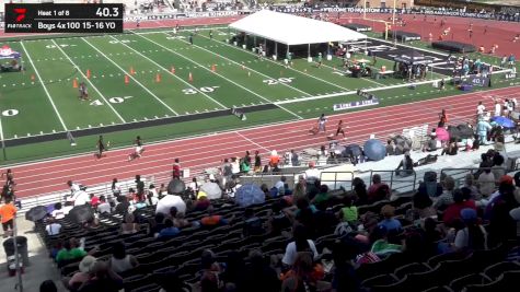 High School Boys' 4x100m Relay, Semi-Finals - Age 15-16