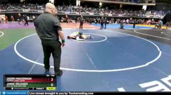 5A - 152 lbs Cons. Semi - Jaden MacKinnon, Conroe Caney Creek vs Jarek Delgado, Dallas Highland Park