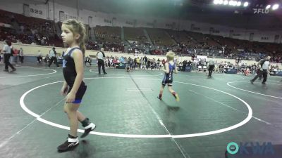 52 lbs Consi Of 8 #2 - Kaedyn Gerken, Chandler Takedown Club vs Brookelyn Torrone, Vinita Kids Wrestling