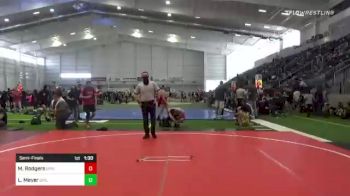 195 lbs Semifinal - Matthew Rodgers, Uprising MMA vs Luke Meyer, Driller WC