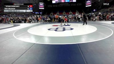 113 lbs Cons. Rd Of 16 - Ethan Humphrey, IA vs Koa DeLoach, FL